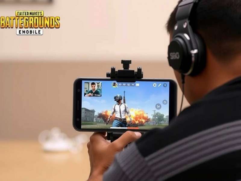 Indian YouTuber streaming PUBG Mobile Quick Match gameplay