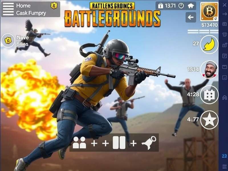 Intense combat in PUBG Mobile Quick Match with Indian players